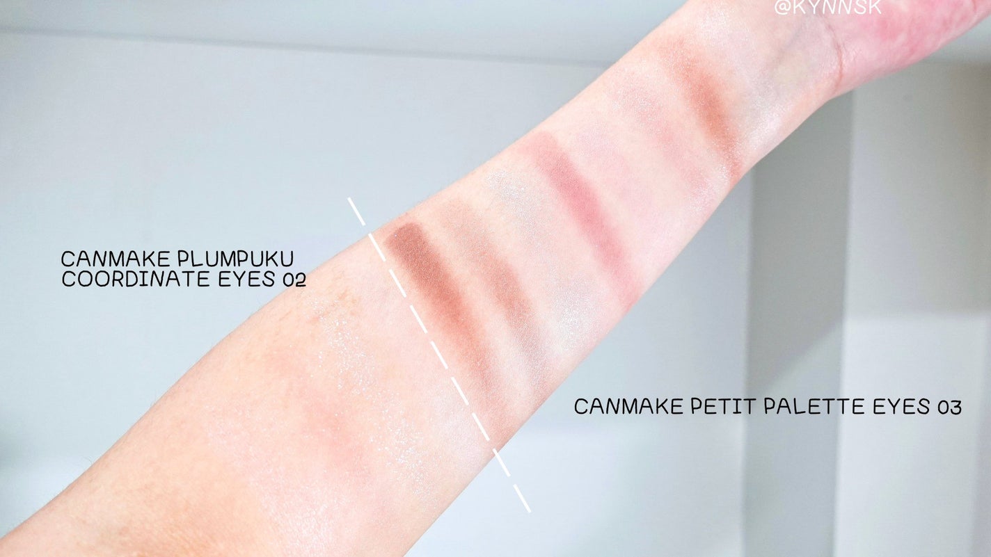 プティパレットアイズ/キャンメイク/パウダーアイシャドウを使ったクチコミ(2枚目)
