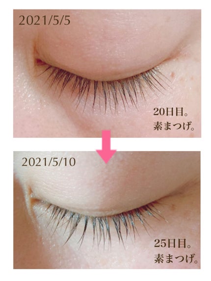 ラッシュジェリードロップ EX/MAJOLICA MAJORCA/まつげ美容液を使ったクチコミ(2枚目)