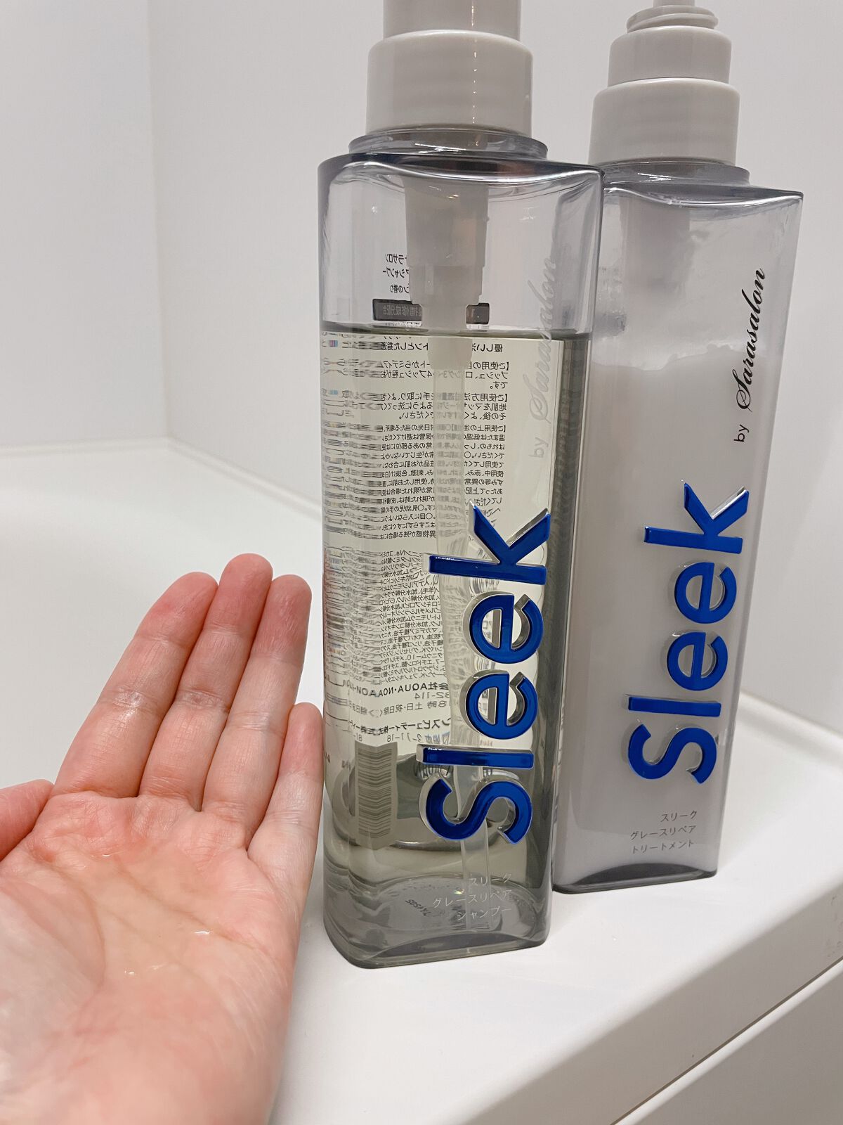 グレースリペアシャンプー/トリートメント/スリーク by サラサロン/市販シャンプーを使ったクチコミ(2枚目)