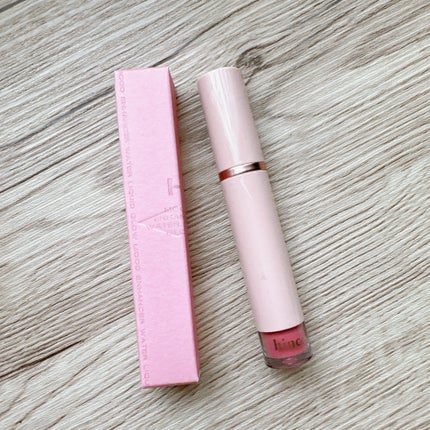 ムードインハンサーウォーターリキッドグロウ/hince/口紅を使ったクチコミ(2枚目)