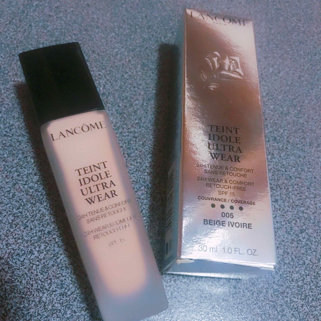 タンイドル ウルトラ ウェア リキッド/LANCOME/リキッドファンデーションを使ったクチコミ(1枚目)