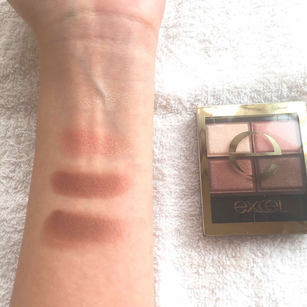 スキニーリッチシャドウ/excel/アイシャドウパレットを使ったクチコミ（2枚目）