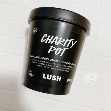 ラッシュ チャリティポットのクチコミ「✩カテゴリー:ボディ/ハンドローション
✩ブランド:LUSH
✩商品名:CHARITY POT.....」（1枚目）