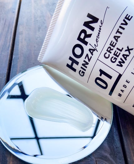 ちゃーまん on LIPS 「現役美容師開発のハードなセット力のジェルワックス。HORNさん..」(3枚目)