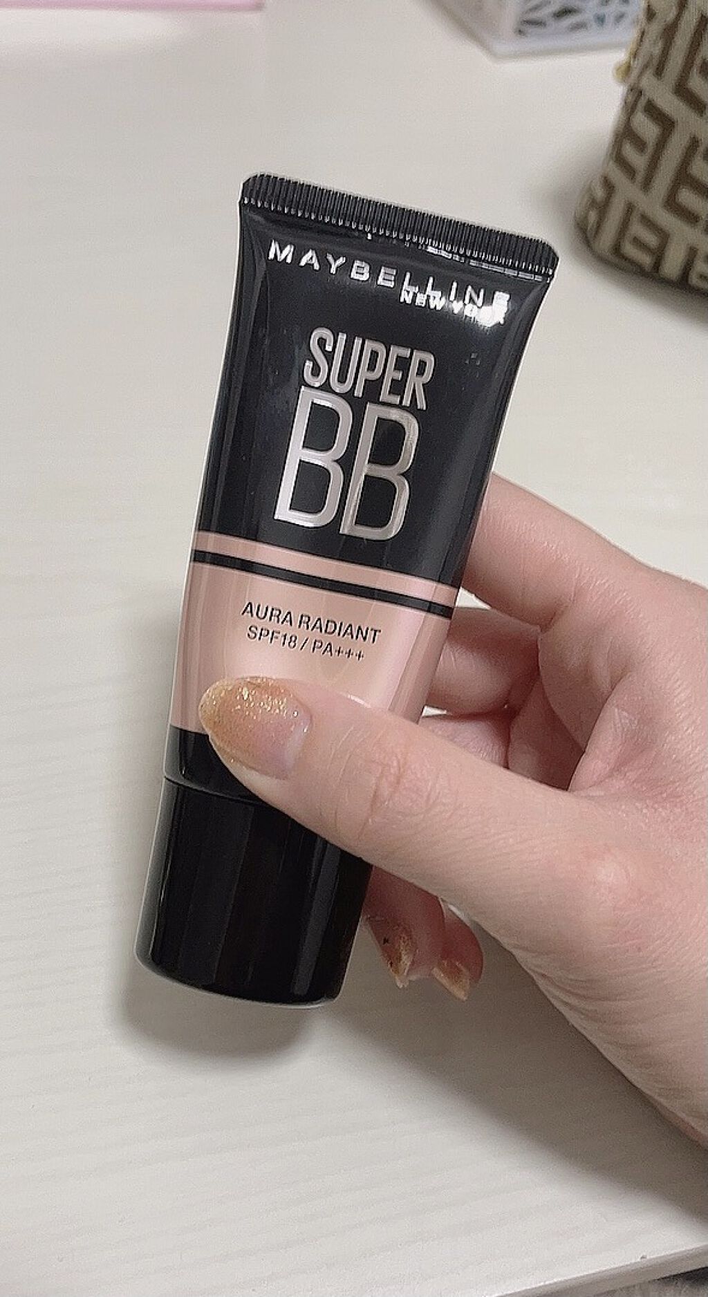 SP BB オーラ ラディアント 01 ナチュラル オークル/MAYBELLINE NEW YORK/BBクリームを使ったクチコミ（1枚目）