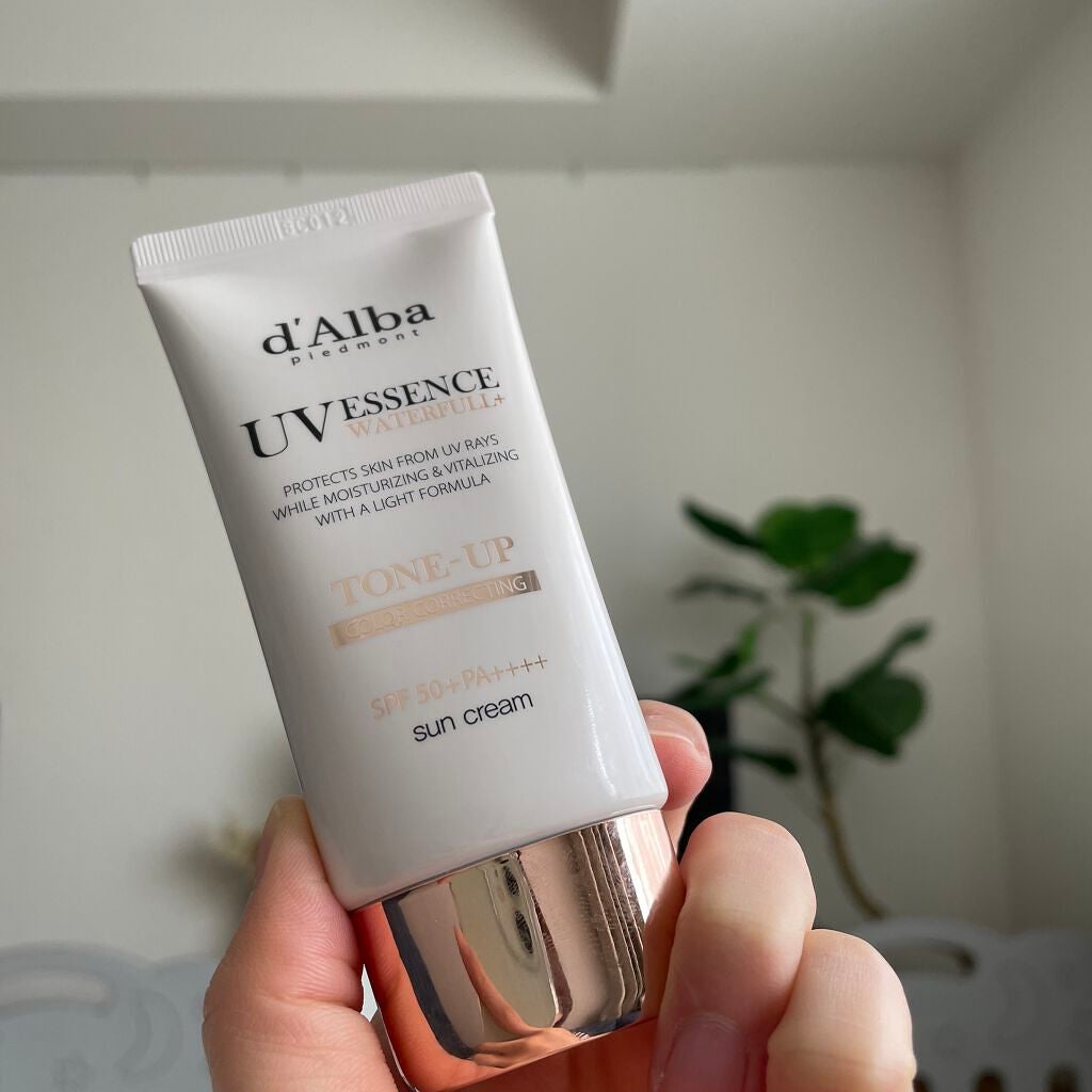 ウォータフルトーンアップサンクリーム/ダルバ/日焼け止めクリームを使ったクチコミ(1枚目)