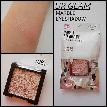 UR GLAM　MARBLE EYESHADOW/U R GLAM/パウダーアイシャドウを使ったクチコミ（1枚目）