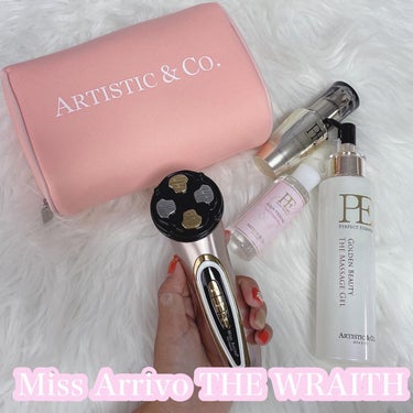 ARTISTIC＆CO. Miss Arrivo THE WRAITHのクチコミ「ARTISTIC＆CO.
Miss Arrivo THE WRAITH
⁡
高級美顔器😭💖
⁡.....」（1枚目）