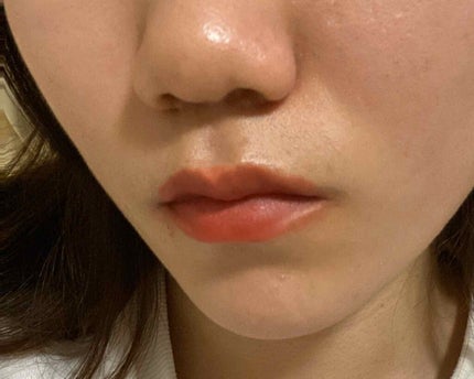 ビビッドコットン インクティント/innisfree/口紅を使ったクチコミ(3枚目)