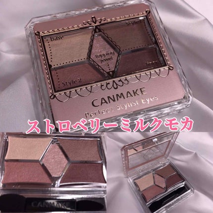 【旧品】パーフェクトスタイリストアイズ/キャンメイク/アイシャドウパレットを使ったクチコミ(1枚目)