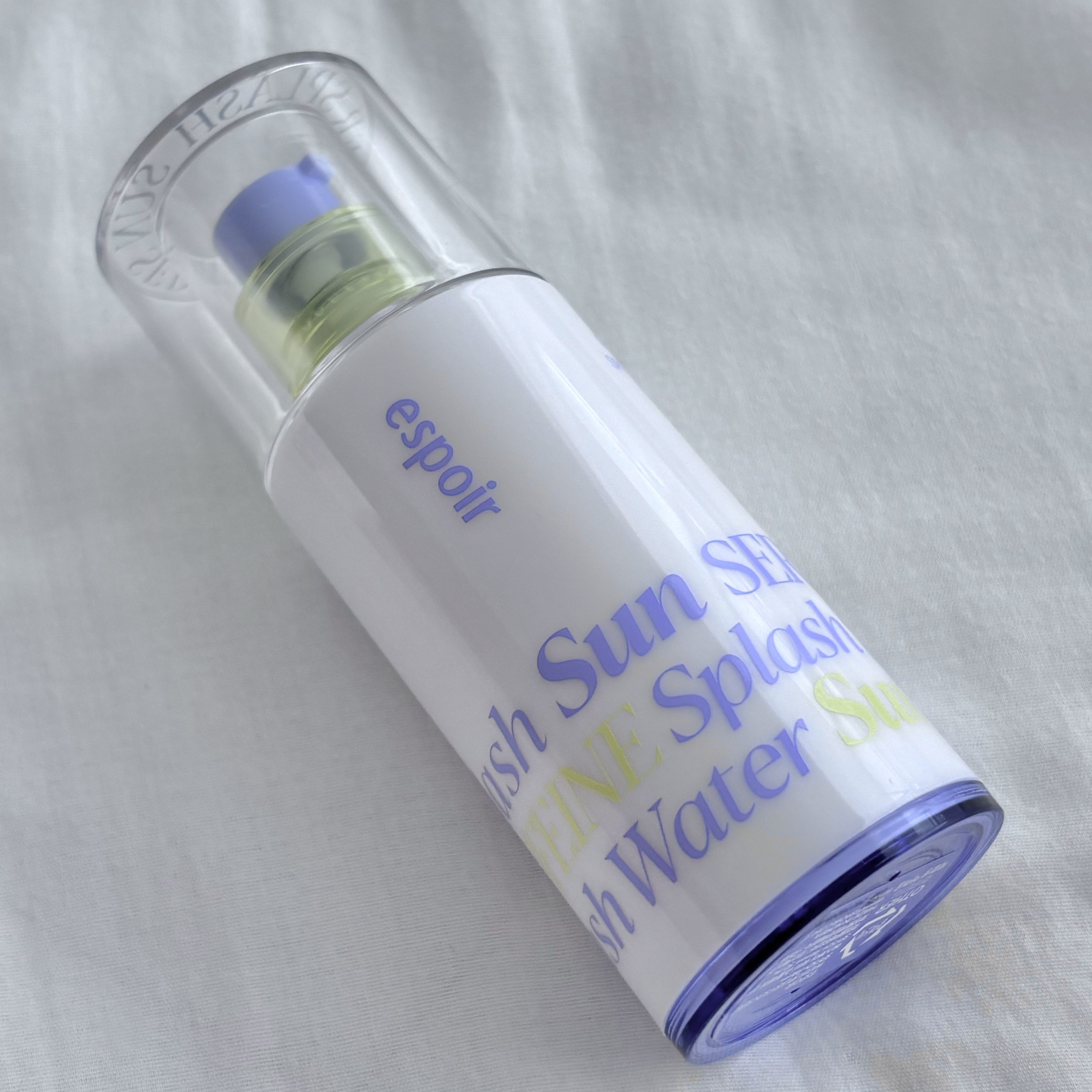 エスポア ウォータースプラッシュサンセラム/espoir/日焼け止めクリームを使ったクチコミ（2枚目）