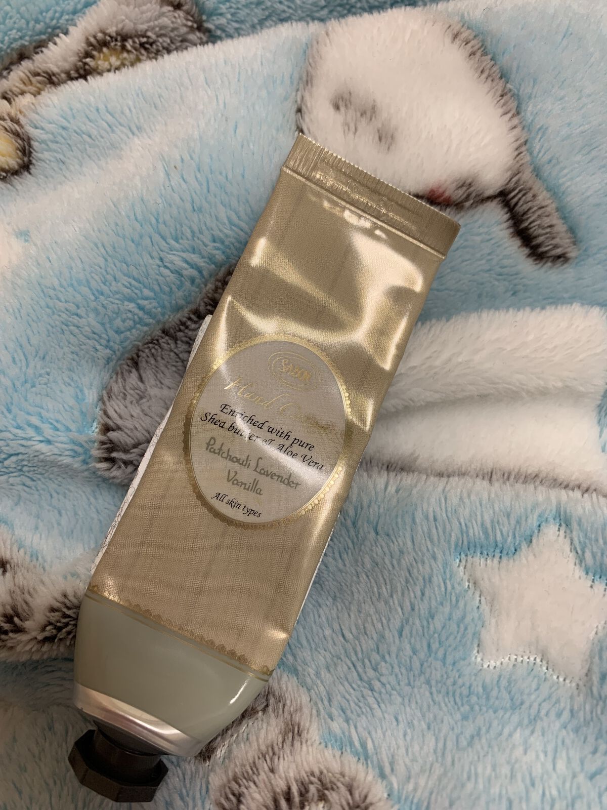 ハンドクリーム パチュリ・ラベンダー・バニラ パチュリ・ラベンダー・バニラ 30ml/SABON/ハンドクリームを使ったクチコミ（1枚目）