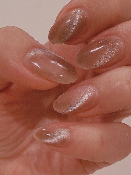 #マグネットネイル,#ギャラクシーネイルのネイルデザイン