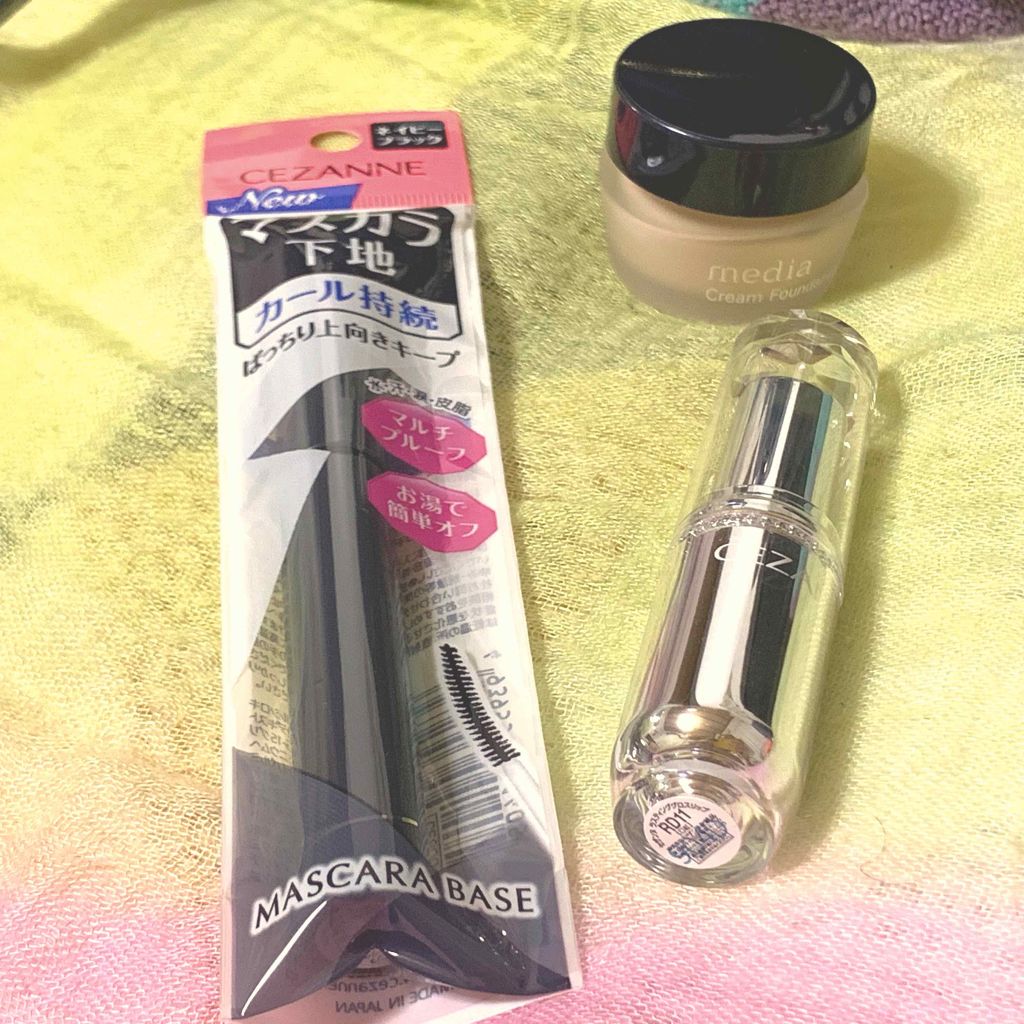 ラスティンググロスリップ/CEZANNE/口紅を使ったクチコミ（1枚目）