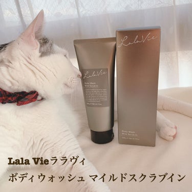 Lala Vieララヴィ
ボディウォッシュ マイルドスクラブイン
毎日使える🤍お肌にやさしい天然植物由来スクラブ配合の泡立つボディウォッシュ✨

白いクリームの中に大きさと硬さが違うマンナンスクラブ・ボ