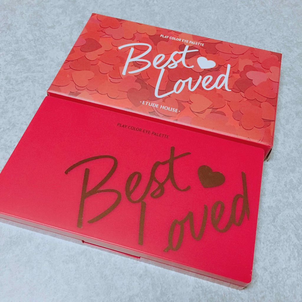 プレイカラーアイパレット ベストラブ/ETUDE/アイシャドウパレットを使ったクチコミ（2枚目）