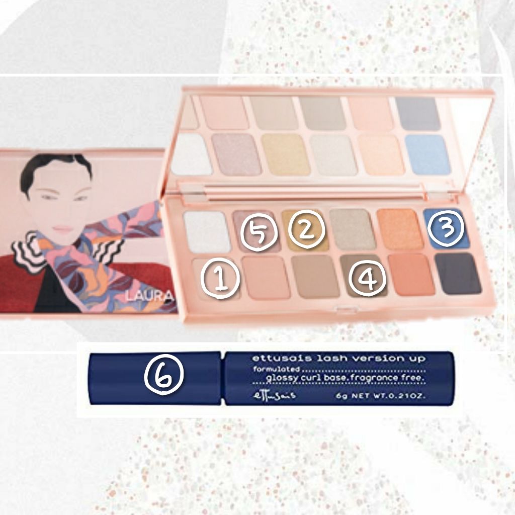 ギルディッド アーティストリー アイ シャドウ パレット/ローラ メルシエ/アイシャドウパレットを使ったクチコミ（1枚目）