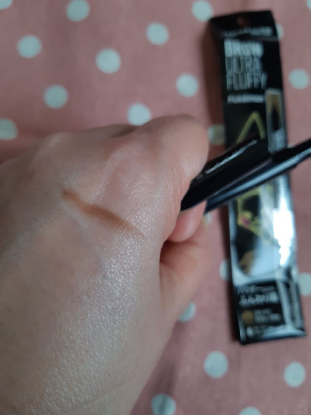 ファッションブロウ パウダーインペンシル N BR-P3 明るい茶色/MAYBELLINE NEW YORK/アイブロウペンシルを使ったクチコミ（3枚目）