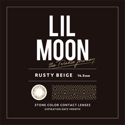 LIL MOON 1month ラスティベージュ