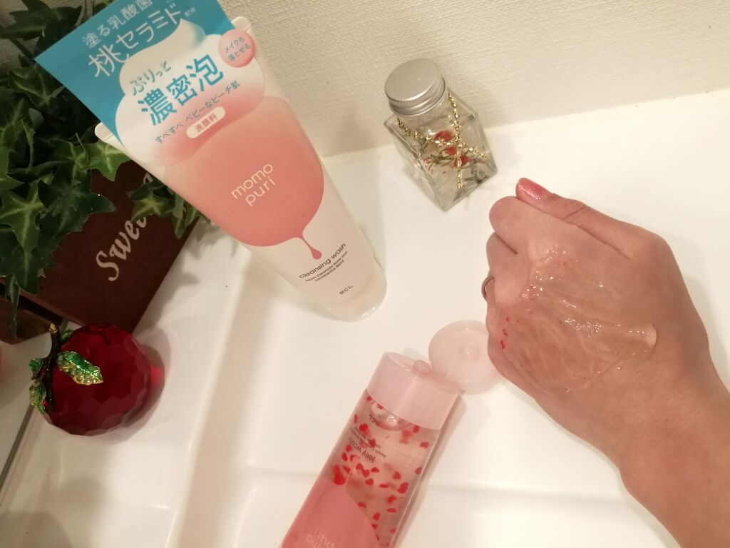 潤いクレンジング洗顔/ももぷり/洗顔フォームを使ったクチコミ(3枚目)