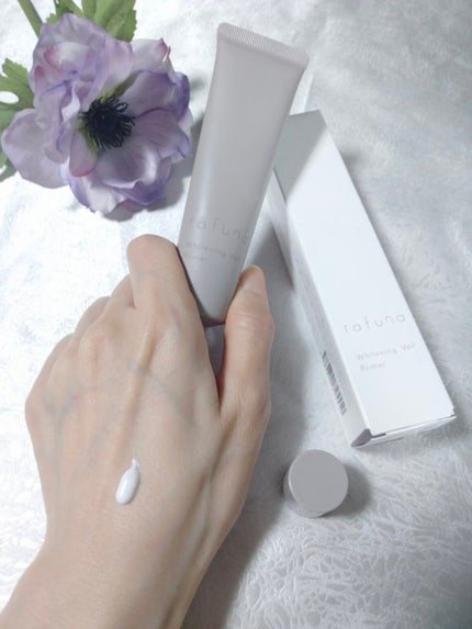 ホワイトニングヴェールプライマー/rafuna/化粧下地を使ったクチコミ(6枚目)