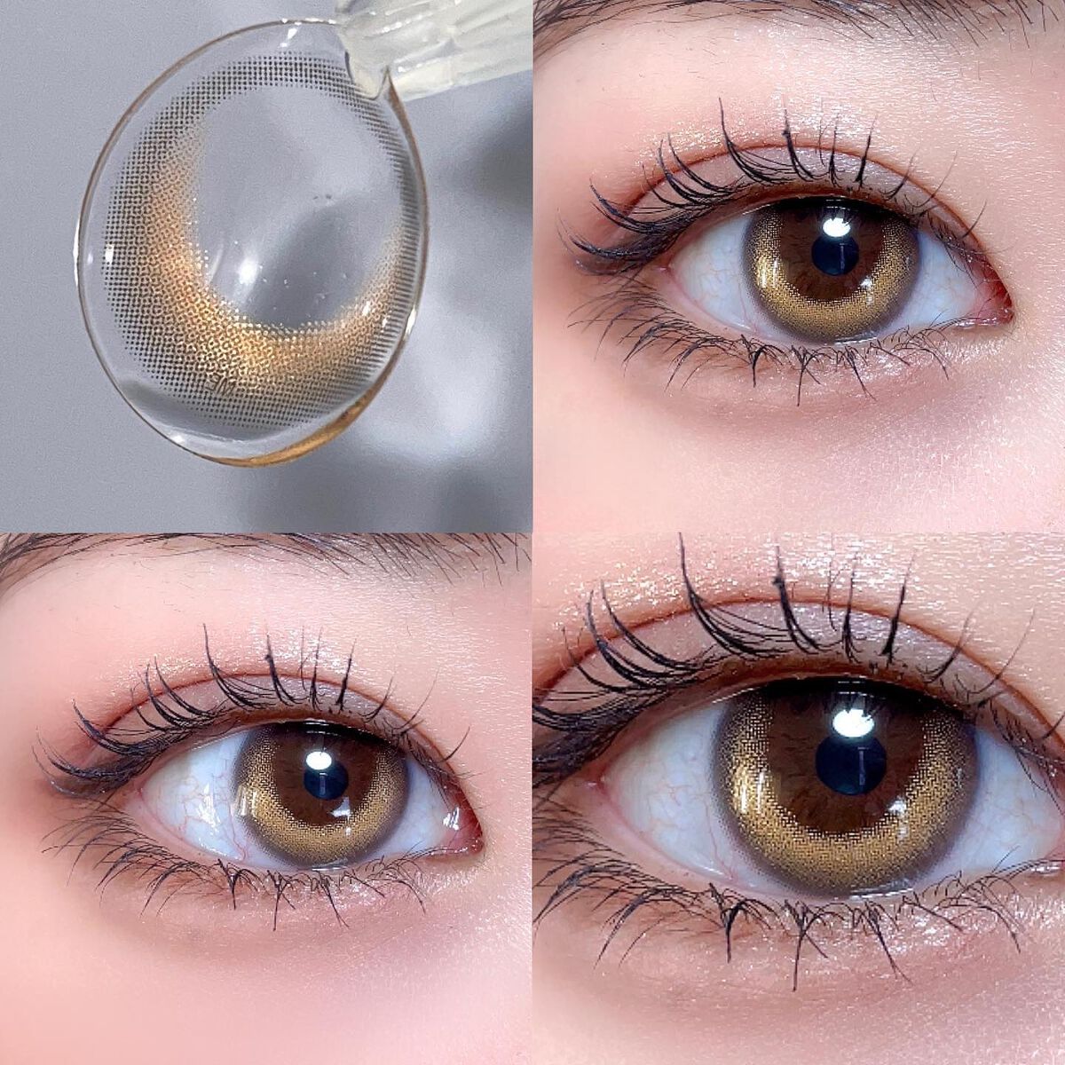 ヌンムルブラウン/LENSME/カラーコンタクトレンズを使ったクチコミ(3枚目)