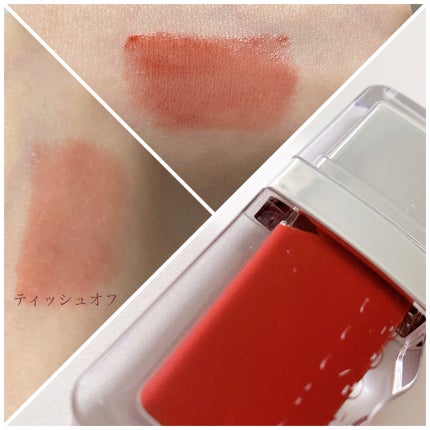 フローウェーブティント/COSNORI/リップティントを使ったクチコミ(3枚目)