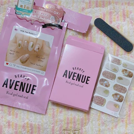 リアルジェルネイルシール/BEAUTY AVENUE/ネイルシールを使ったクチコミ(1枚目)