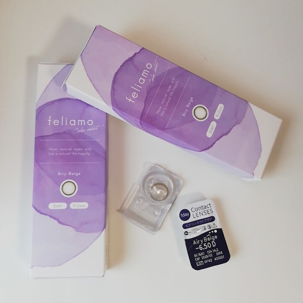 feliamo 1day/フェリアモ/カラーコンタクトレンズを使ったクチコミ（1枚目）