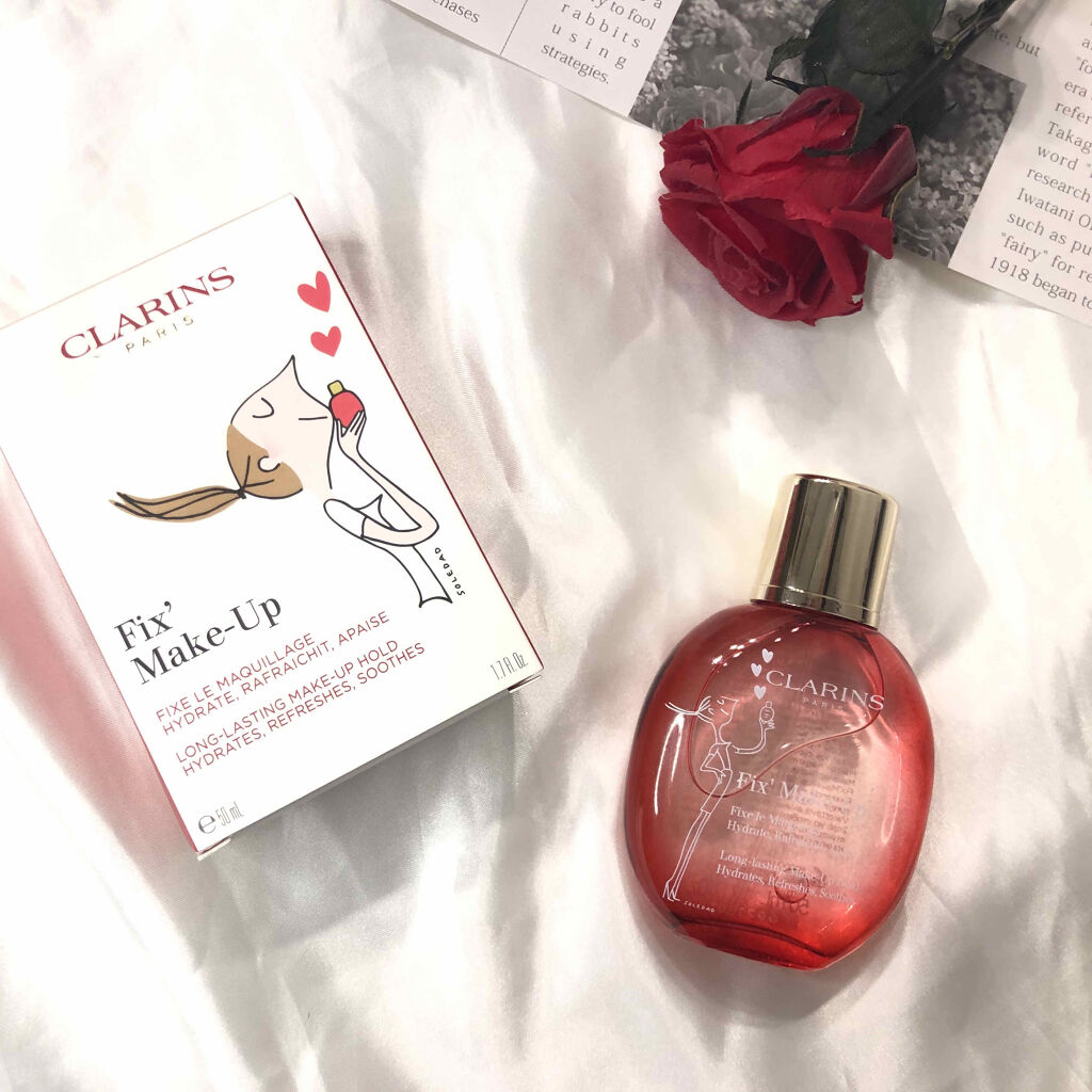 フィックス メイクアップ/CLARINS/ミスト状化粧水を使ったクチコミ（1枚目）