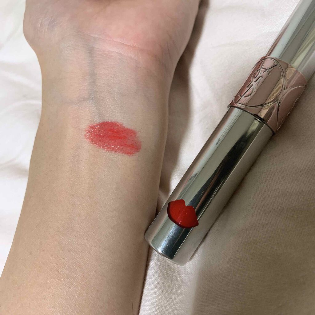 ヴォリュプテ ウォーター カラーバーム/YVES SAINT LAURENT BEAUTE/口紅を使ったクチコミ（3枚目）