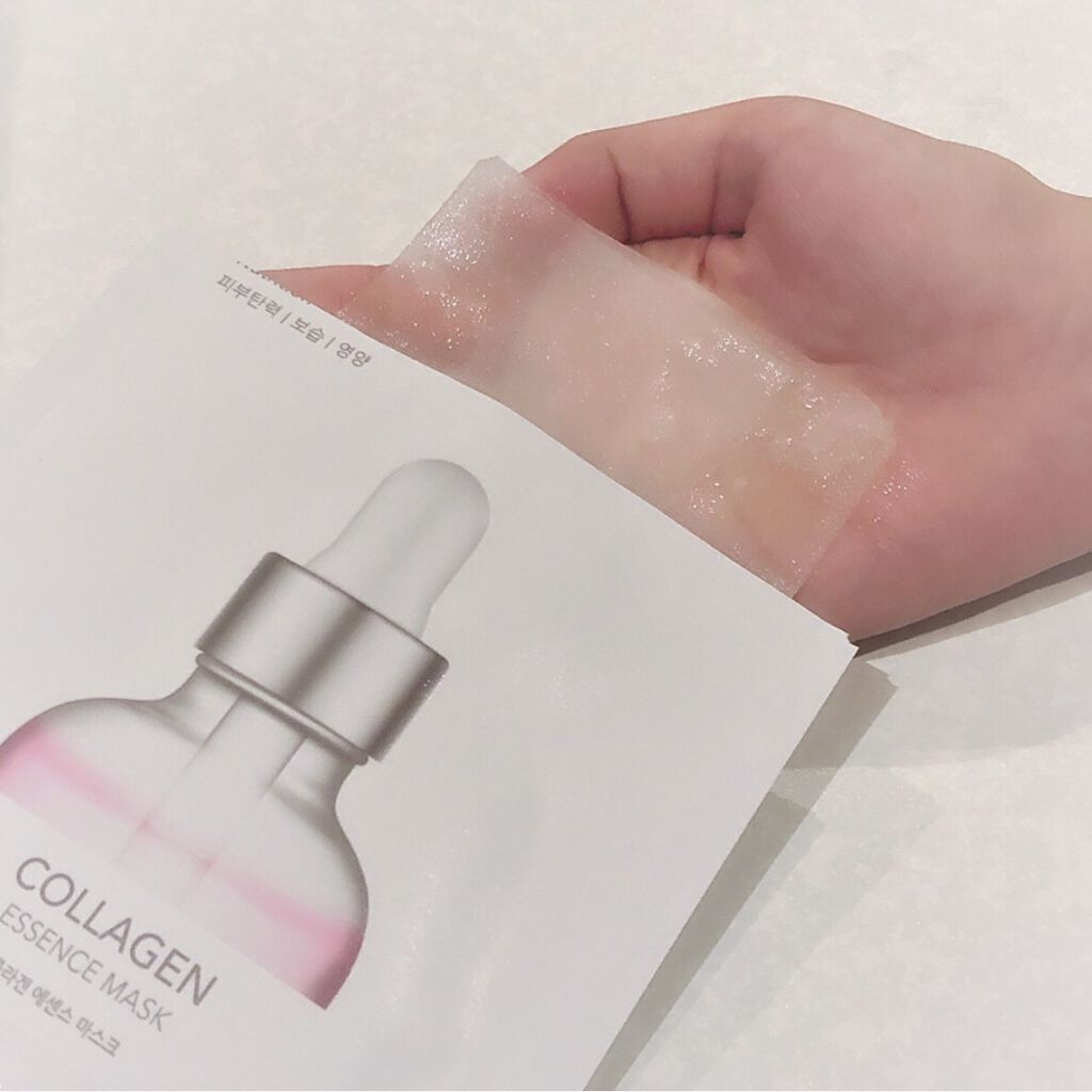 Dermal Collagen Essence Mask	のクチコミ「
くすみを飛ばし、透明感のある お肌に！

コラーゲンマスク
ダーマル ショップ DERMAL.....」（2枚目）