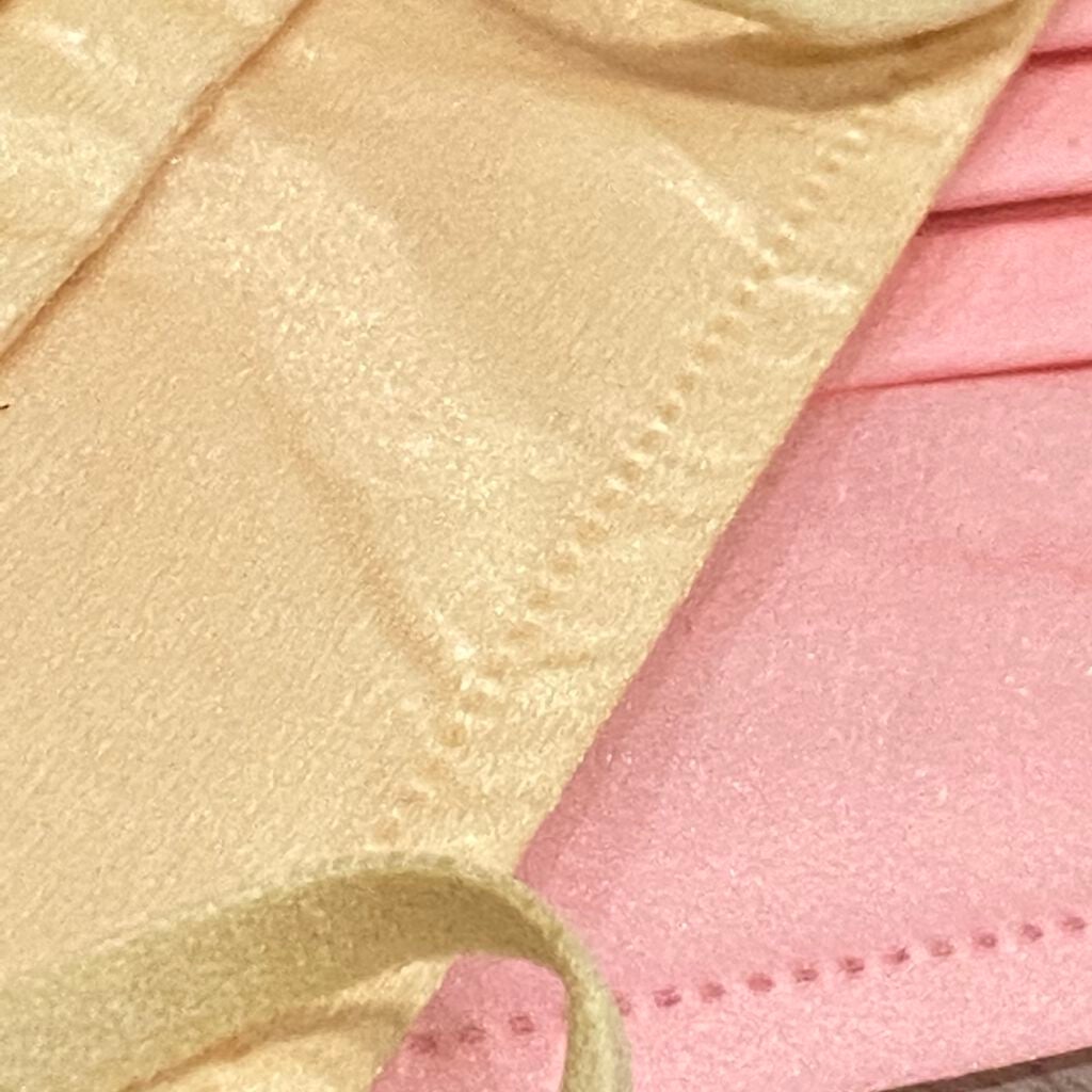 スパンレース不織布カラーマスク/ISDG 医食同源ドットコム/マスクを使ったクチコミ(9枚目)