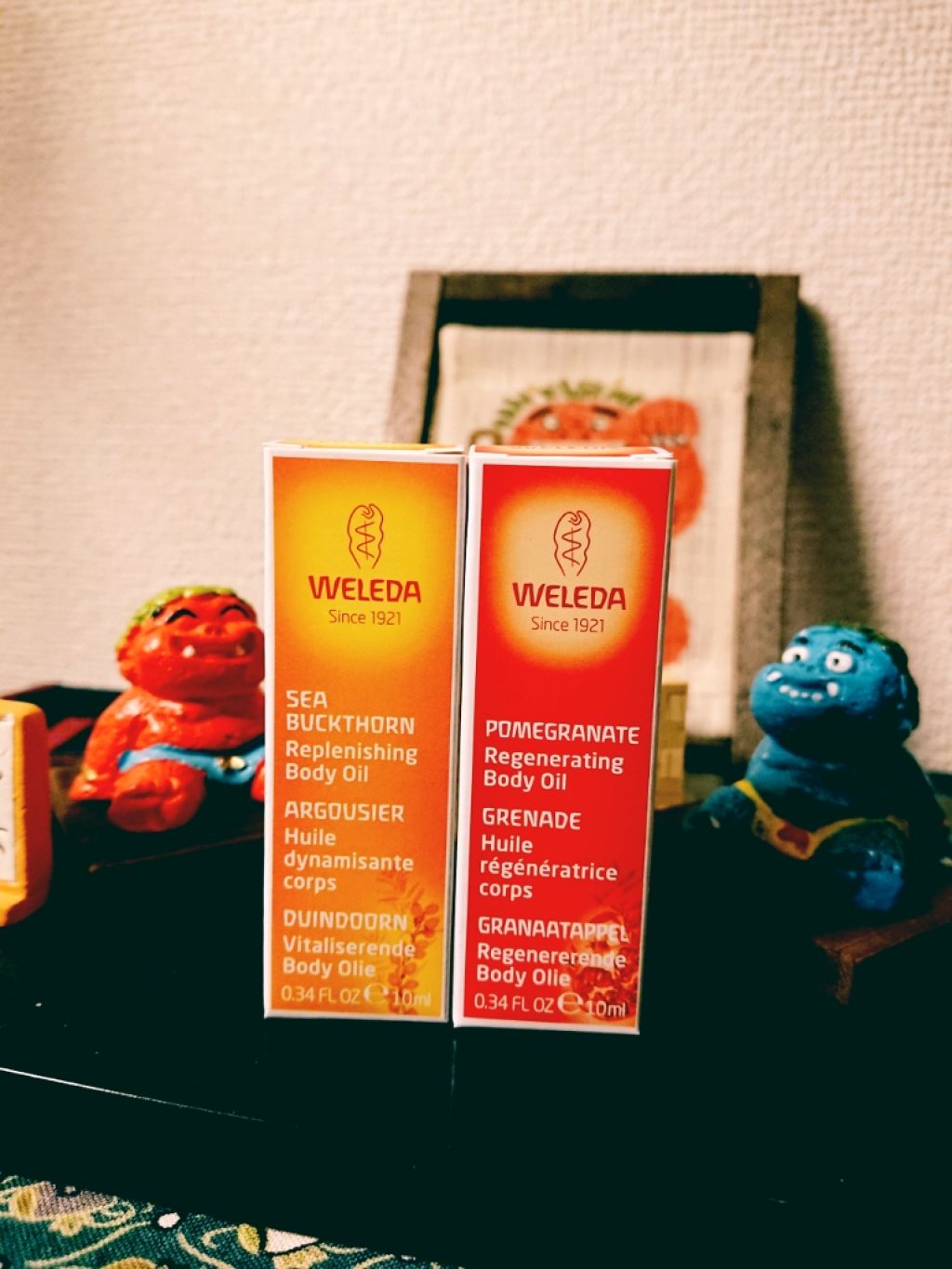 ざくろ オイル/WELEDA/ボディオイルを使ったクチコミ（1枚目）