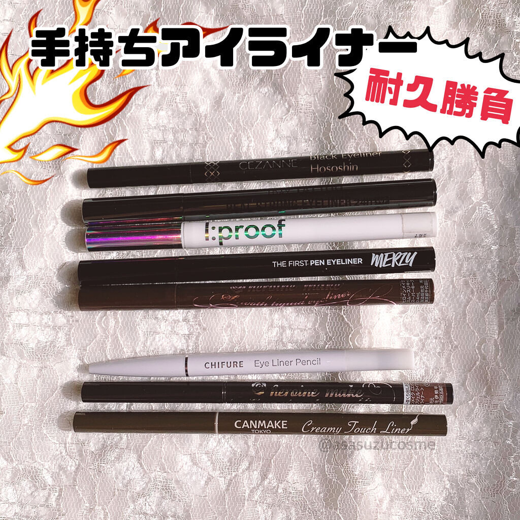 アイ ライナー ペンシル くり出し式/ちふれ/ペンシルアイライナーを使ったクチコミ（1枚目）