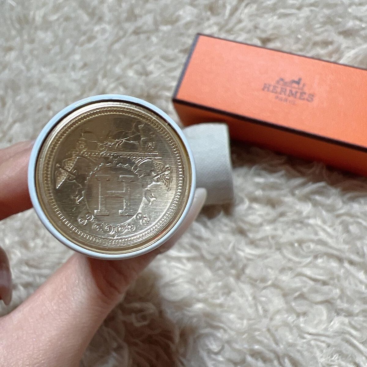 ルージュ グルナ ルージュ エルメス/エルメス/口紅を使ったクチコミ(4枚目)