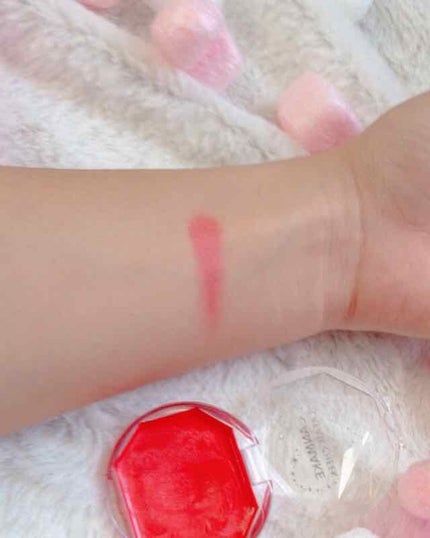 クリームチーク(クリアタイプ)/キャンメイク/ジェル・クリームチークを使ったクチコミ(2枚目)