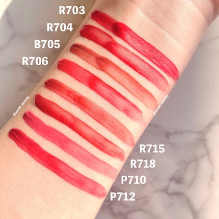 シャインミラーティント/COLORKEY/リップティントを使ったクチコミ(2枚目)