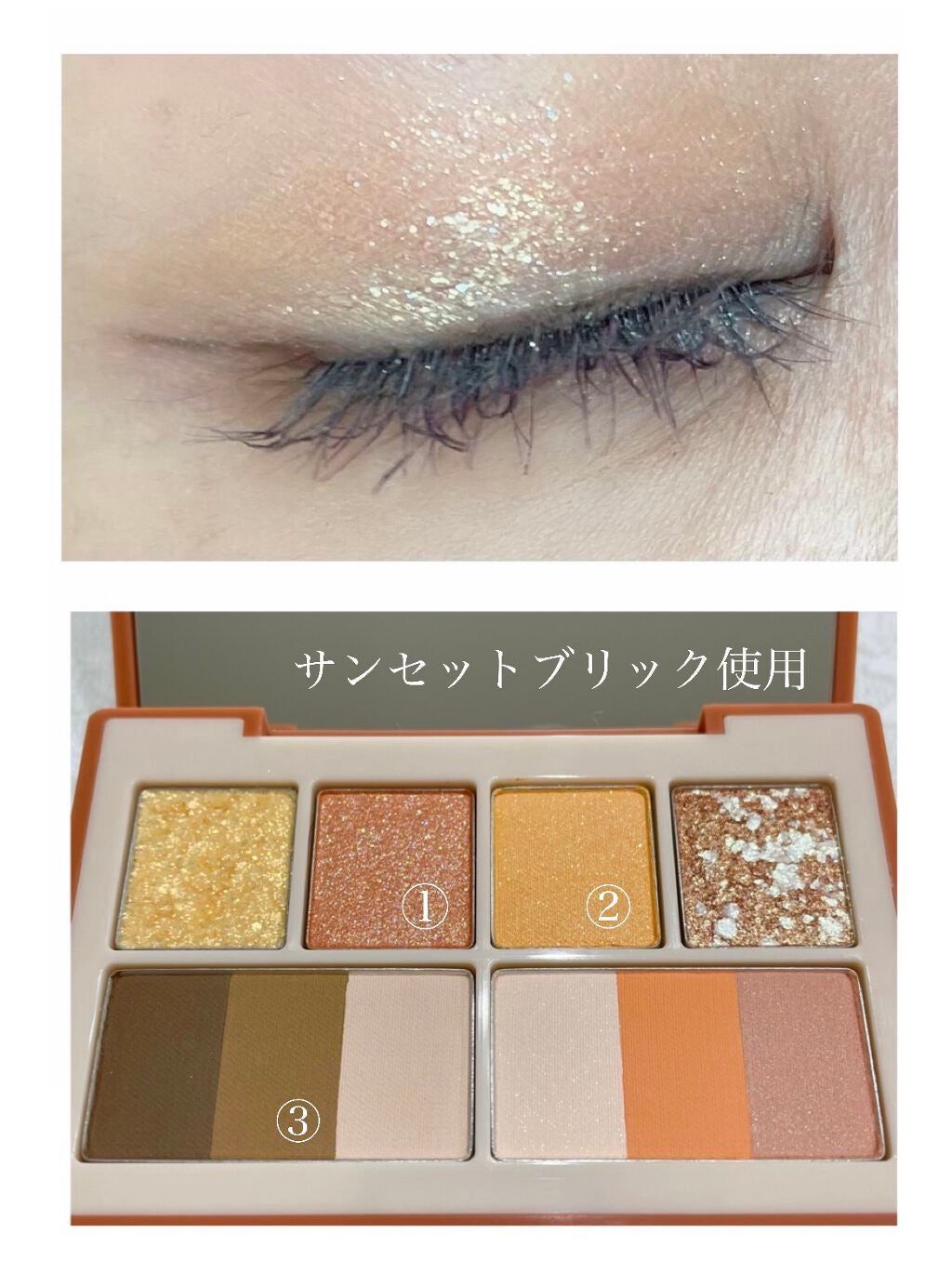 ラグトーマス・キット/RICAFROSH/アイシャドウパレットを使ったクチコミ(2枚目)