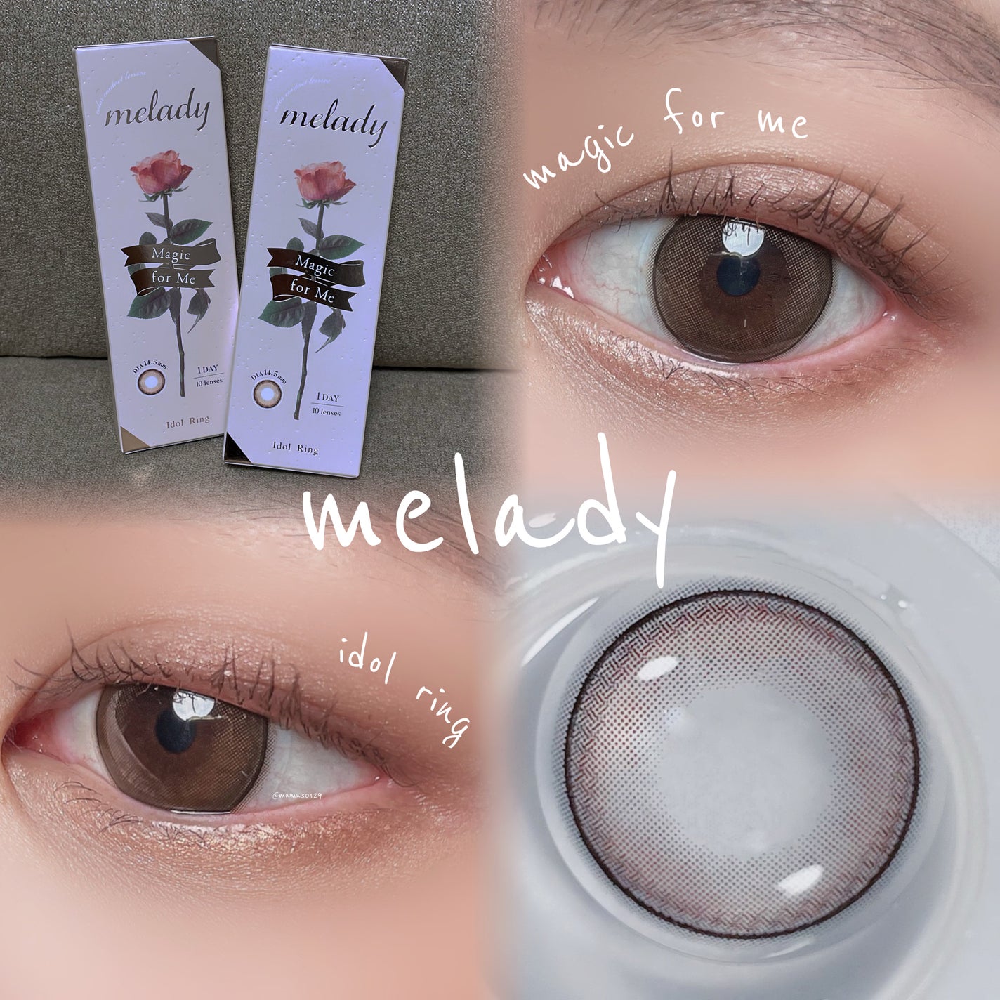 melady 1day/melady/ワンデー(1DAY)カラコンを使ったクチコミ(5枚目)