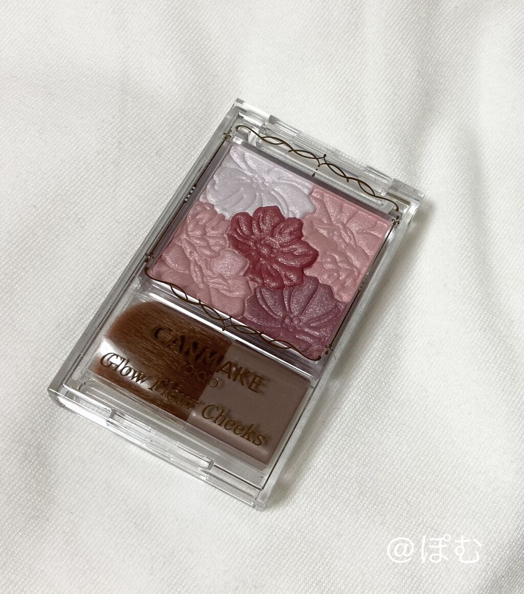 グロウフルールチークス/キャンメイク/パウダーチークを使ったクチコミ（1枚目）