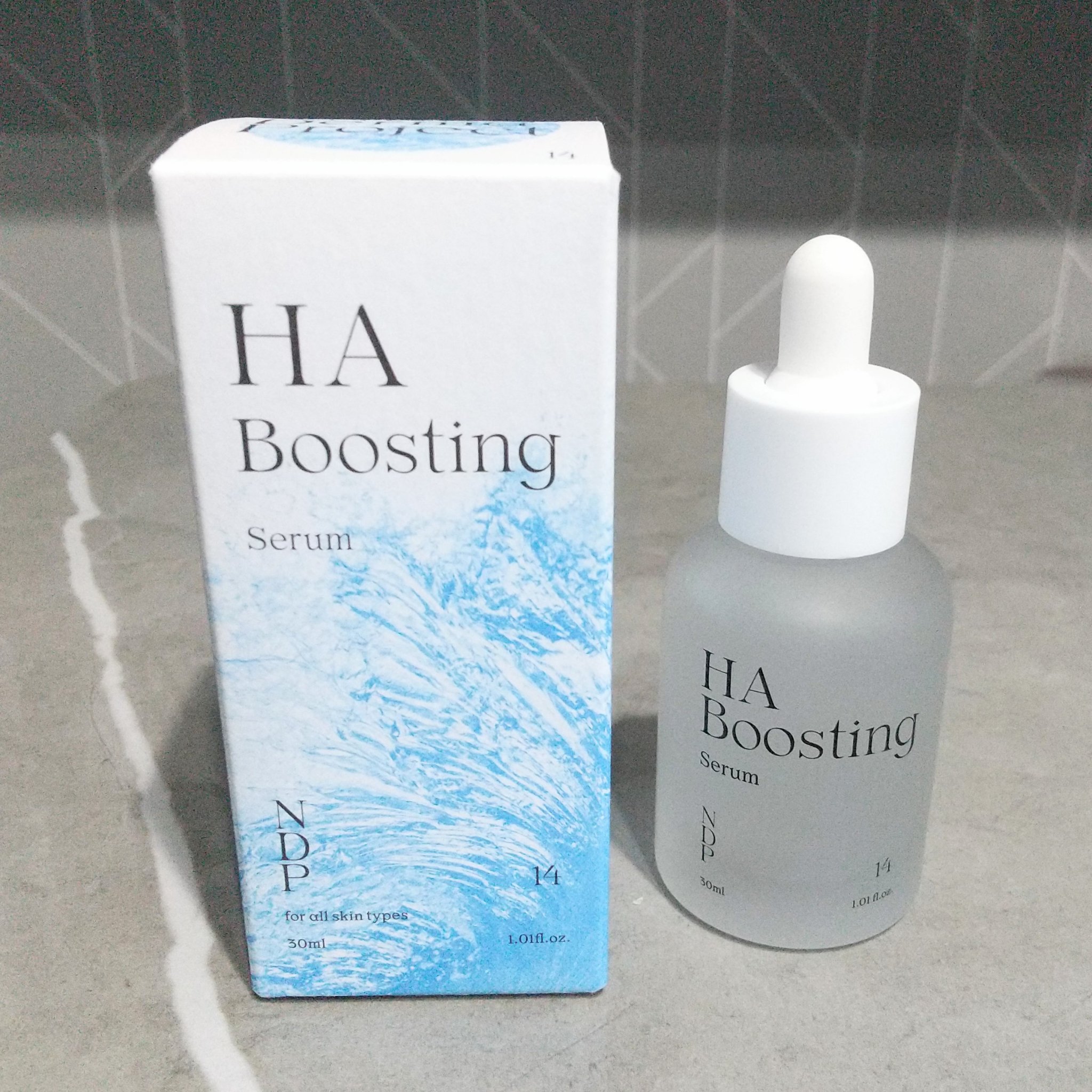 HA Boosting Serum /NATURAL DERMA PROJECT/ブースター・導入液を使ったクチコミ（2枚目）