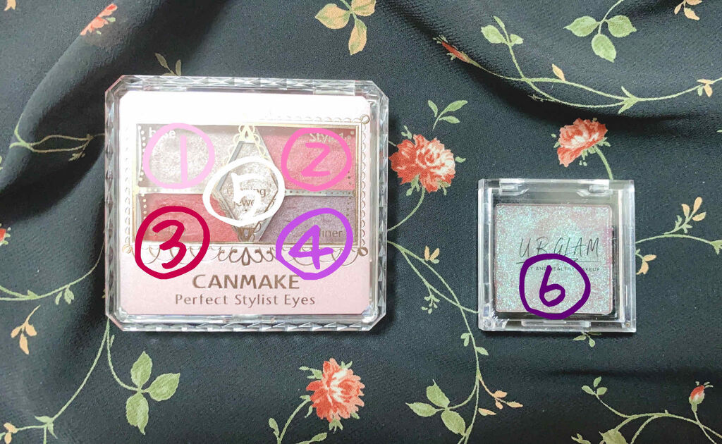 【旧品】パーフェクトスタイリストアイズ/キャンメイク/アイシャドウパレットを使ったクチコミ（3枚目）