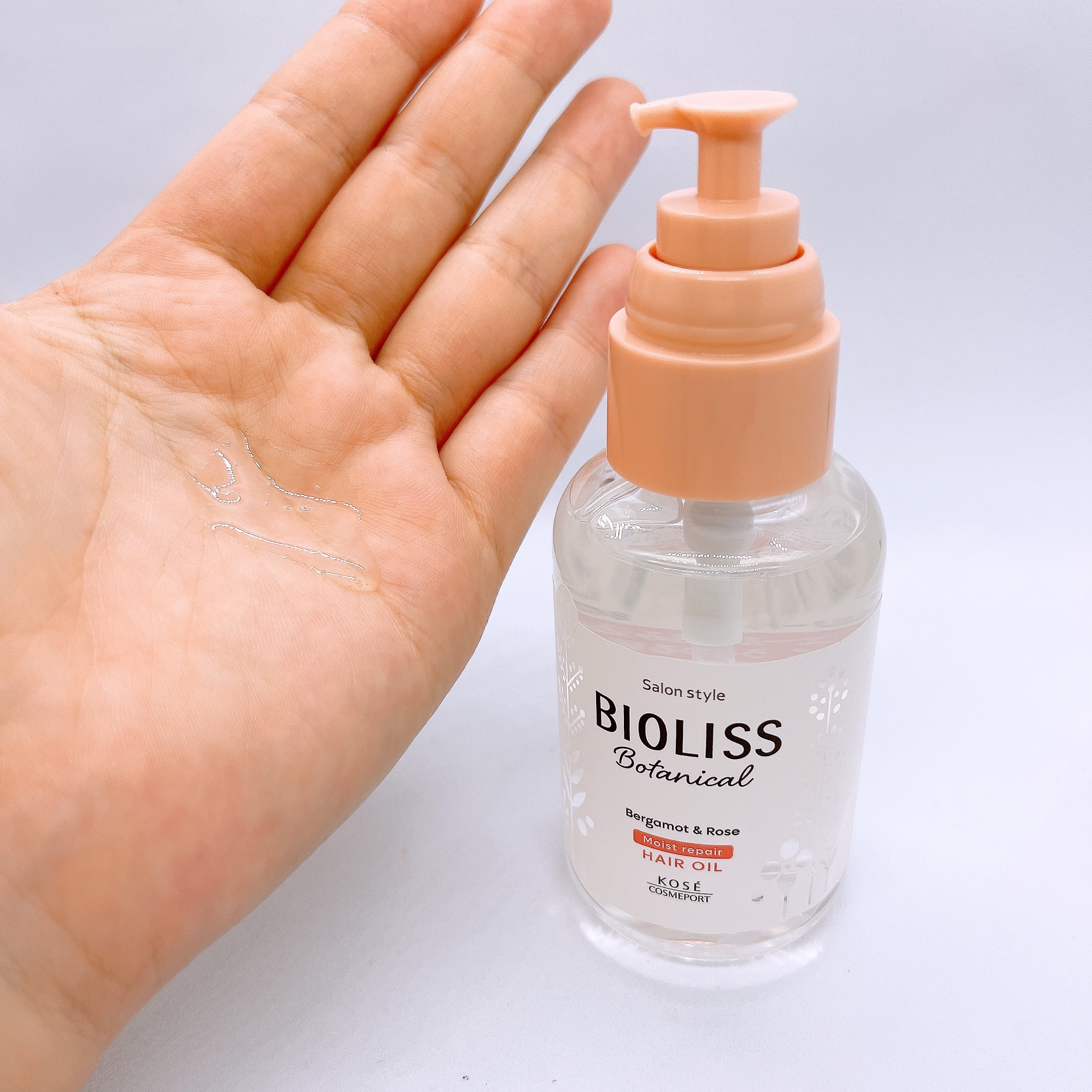 ボタニカル モイスト リペア ヘアオイル/SSビオリス/ヘアオイルを使ったクチコミ（3枚目）