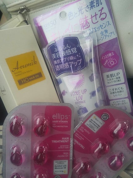 ヘアーオイル【トリートメント】/ellips/ヘアオイルを使ったクチコミ(1枚目)