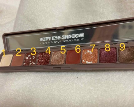 novo   アイシャドウパレット/NOVO/アイシャドウパレットを使ったクチコミ(2枚目)