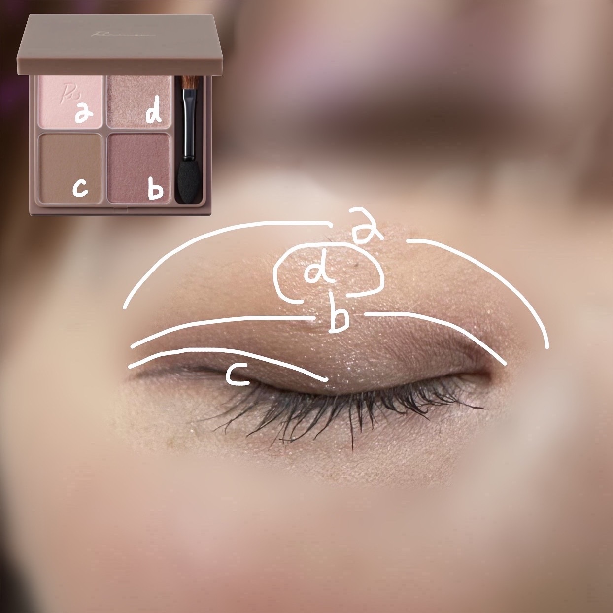 クリーミータッチライナー/キャンメイク/ジェルアイライナーを使ったクチコミ（3枚目）