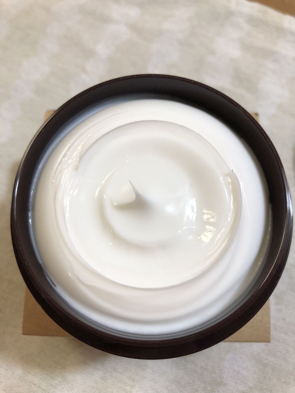 エイジングケア薬用リンクルケアクリームマスク/無印良品/フェイスクリームを使ったクチコミ（2枚目）