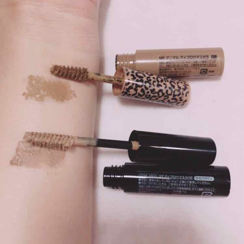 MP アニマル アイブロウマスカラ/Mio Piccolo/眉マスカラを使ったクチコミ(4枚目)