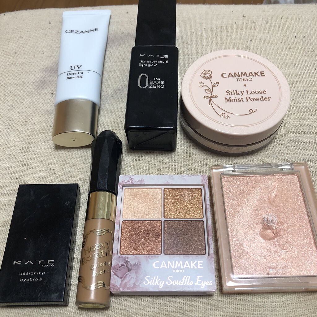 リアルカバーリキッド（ライトグロウ）/KATE/リキッドファンデーションを使ったクチコミ（1枚目）